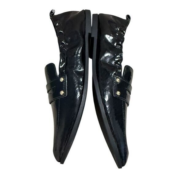 New Jessica Simpson Black Women's Selipa Slip-On Loafer Flats Size 7.5 - Picture 8 of 10